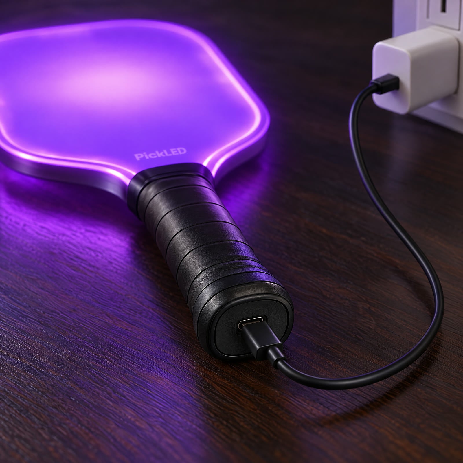 PickLED paddle charging by USB